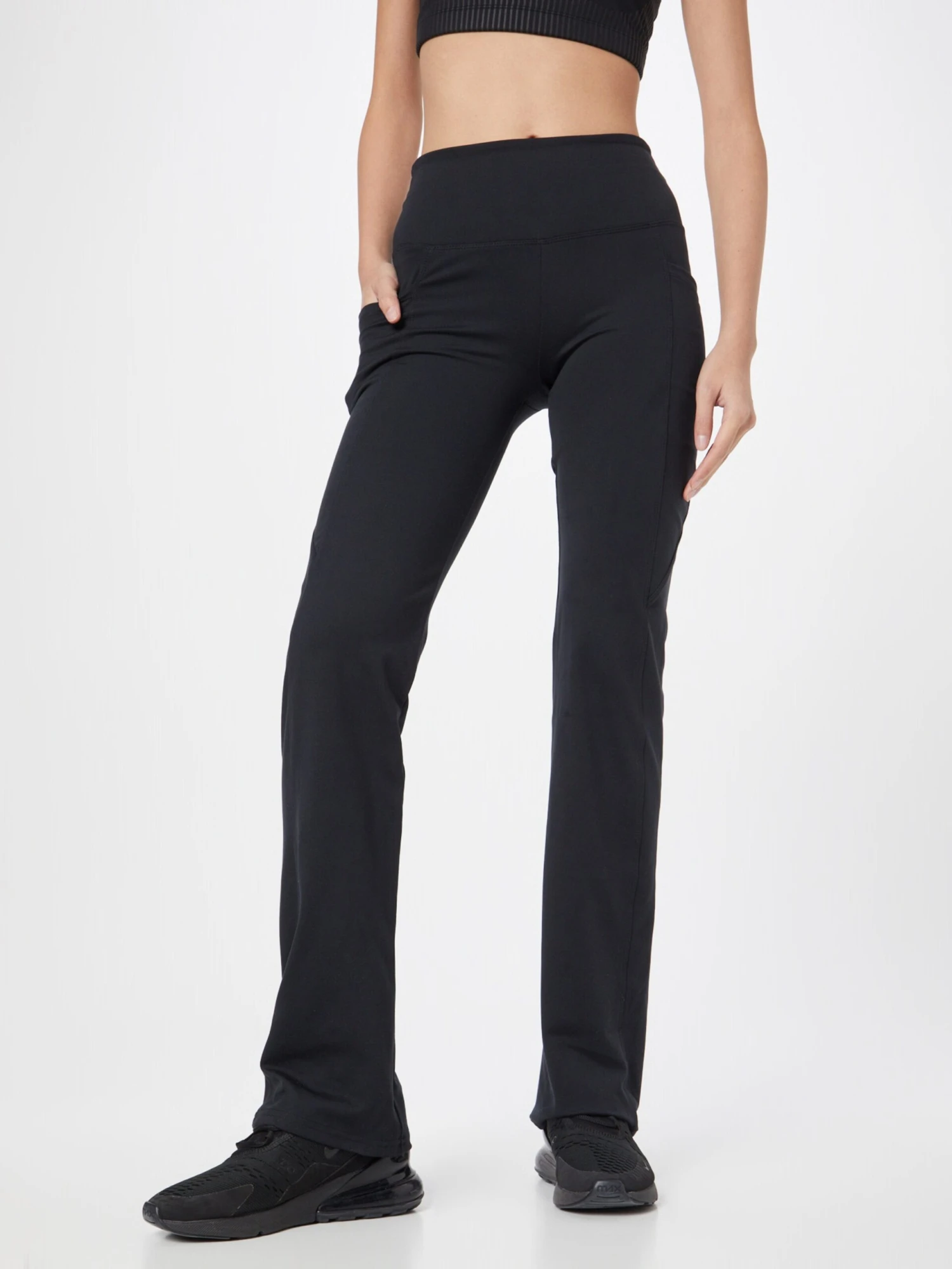 Marika Pantalons évasé Pantalon De Sport ZEN Femme Noir 3 Marika Pantalons évasé Pantalon De Sport ZEN Femme Noir – Image 3