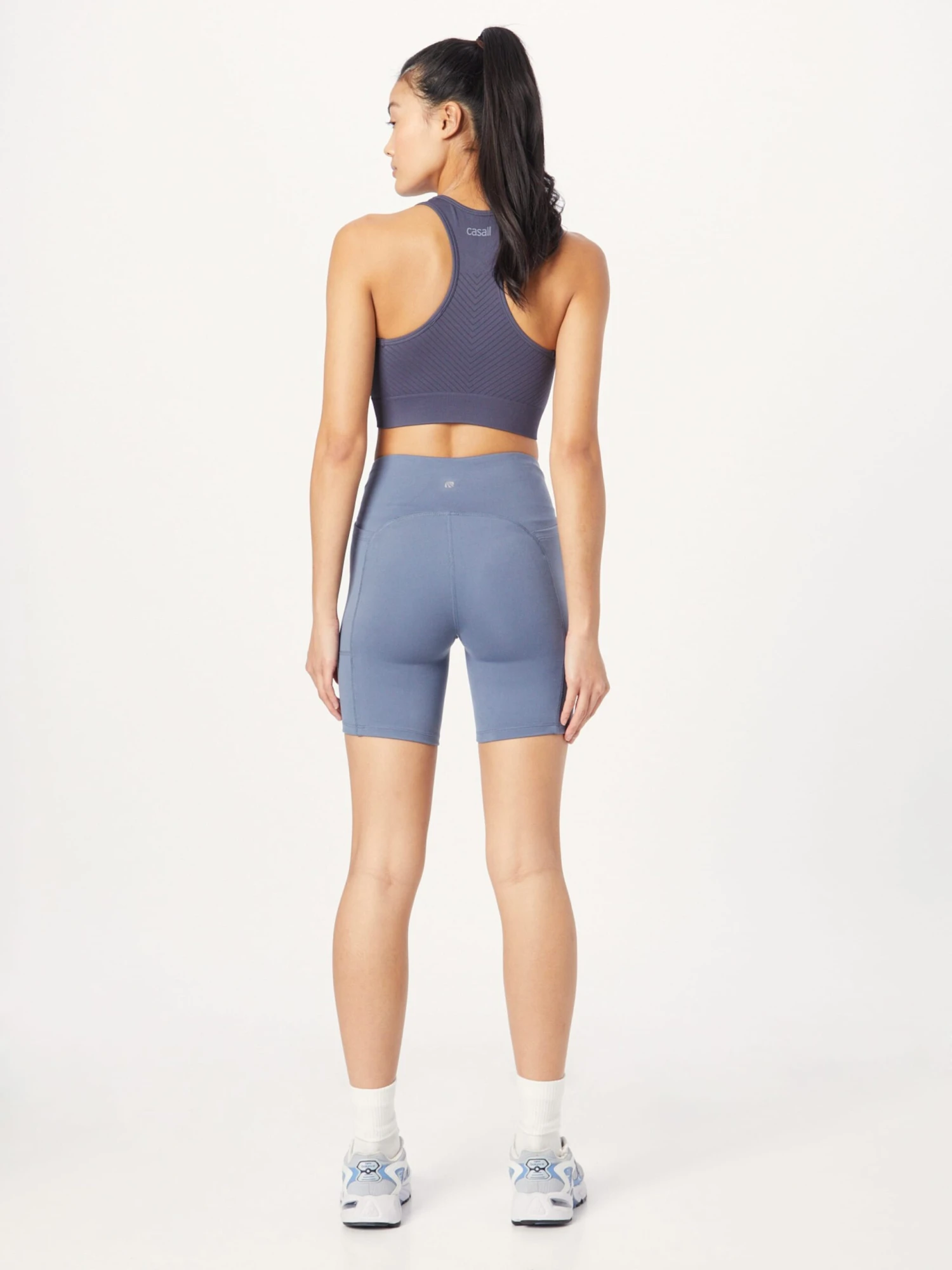 Marika Shorts Skinny Pantalon De Sport EMILY Femme Bleu-gris 4 Marika Shorts Skinny Pantalon De Sport EMILY Femme Bleu-gris – Image 4