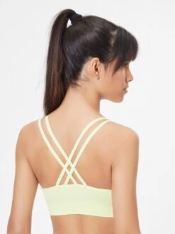 Marika Brassières Bustier Soutien-gorge De Sport ERIN Femme Jaune Pastel -Marika Soldes Boutique 6c1eb4a373c60d7eaad2e0f432380e41