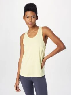 Marika Maillots Haut De Sport RENATA Femme Jaune Clair -Marika Soldes Boutique 7dd66dad5673e677b99c5d059eec0763