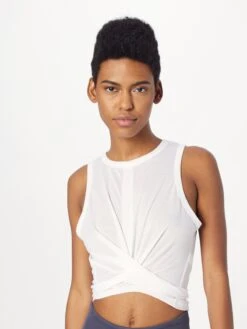 Marika Maillots Haut De Sport TIFFANY Femme Blanc Naturel -Marika Soldes Boutique ecc55037fc92a75912608d82f81a8d8c