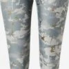 Marika Leggings Skinny Pantalon De Sport ZEN Femme Gris Fumé / Greige / Gris Clair