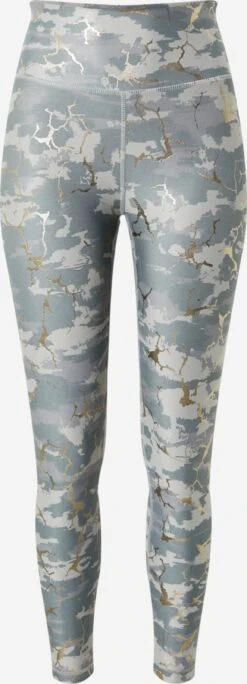 Marika Leggings Skinny Pantalon De Sport ZEN Femme Gris Fumé / Greige / Gris Clair