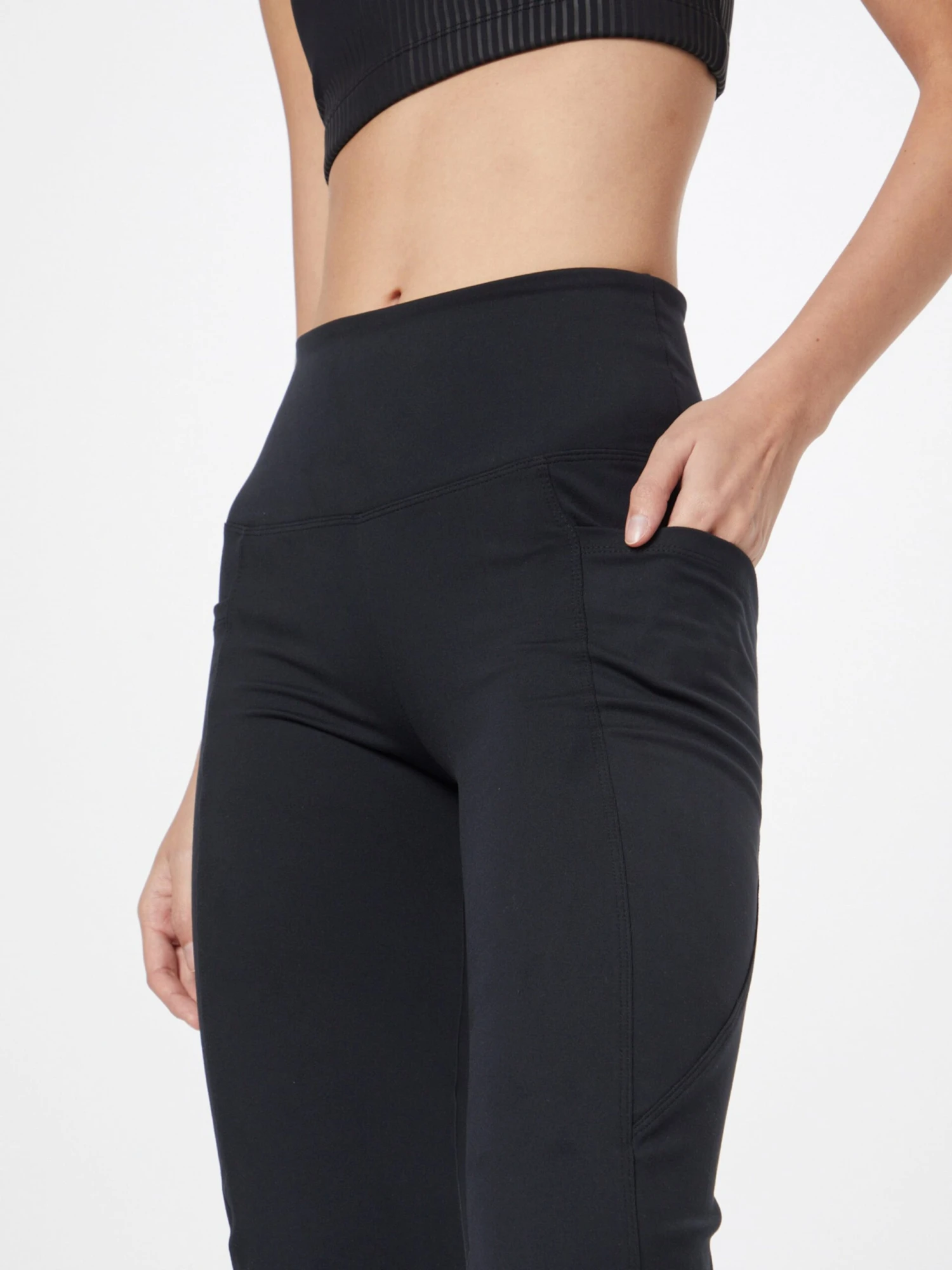 Marika Pantalons évasé Pantalon De Sport ZEN Femme Noir 2 Marika Pantalons évasé Pantalon De Sport ZEN Femme Noir – Image 2